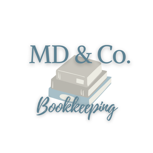 MD & Co. Bookkeeping Logo